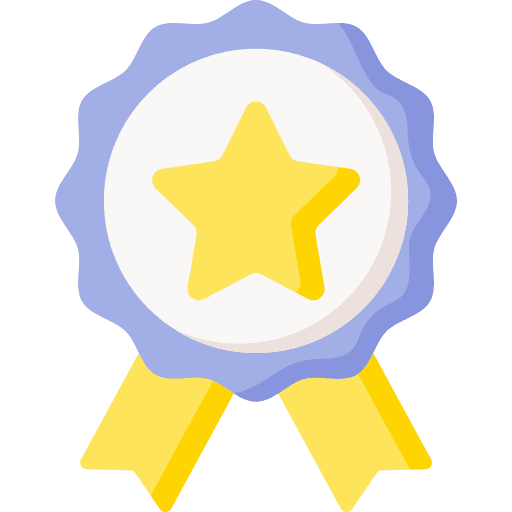 Guarantee high quality guarantee reward icon