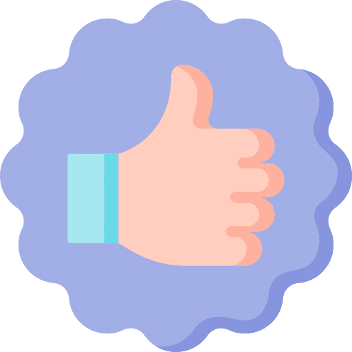 Good good like badge icon