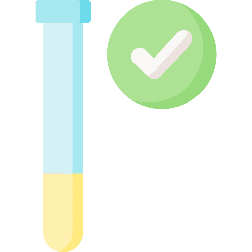 Sample verified check education icon