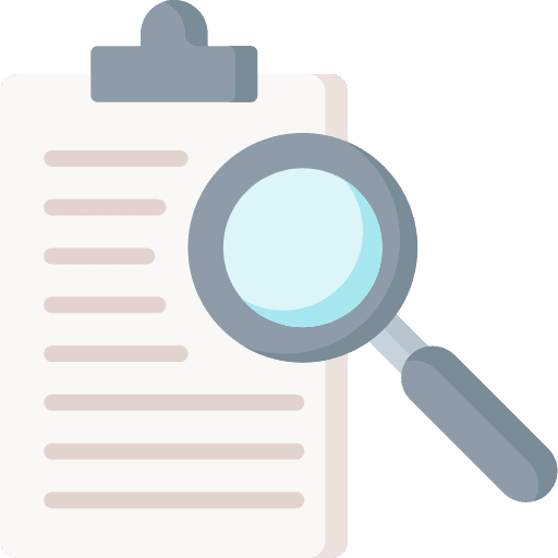 Traceable traceable clipboard overview icon