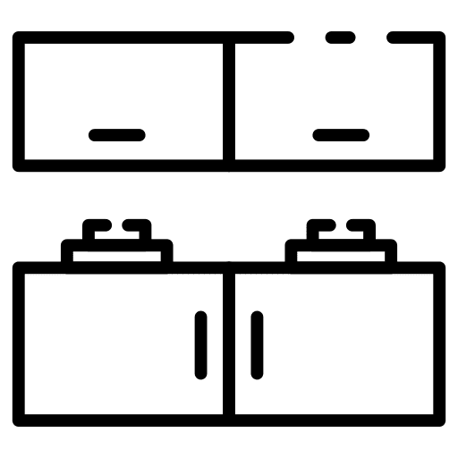 Kitchen furniture cupboard kitchen furniture furniture and household icon