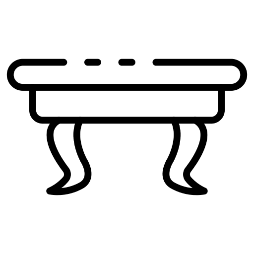 Table furniture and household table coffee table icon