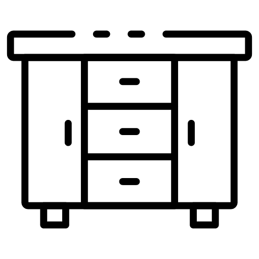 Cabinet home decor chest of drawers furniture and household icon