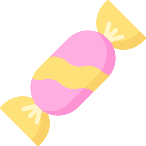 Candy toffee food and restaurant sugar icon