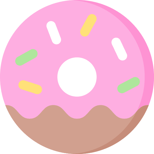 Donut doughnut donut dessert icon