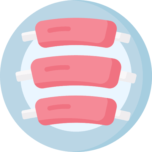 Ribs bones ribs protein icon