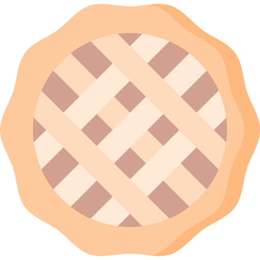 Apple pie hot food food and restaurant apple pie icon