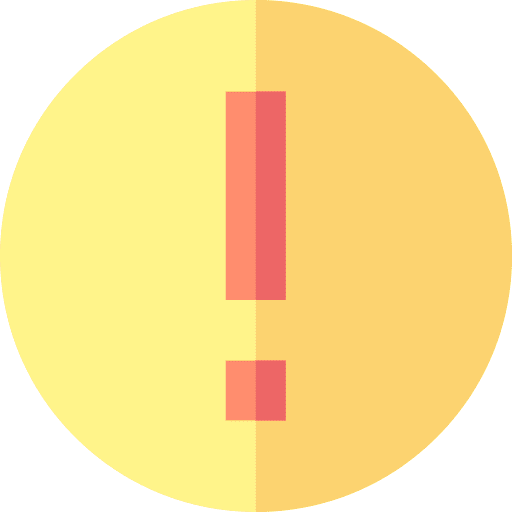 Attention symbols exclamations ui icon