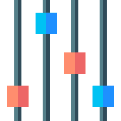 Filter parameters edit editing icon