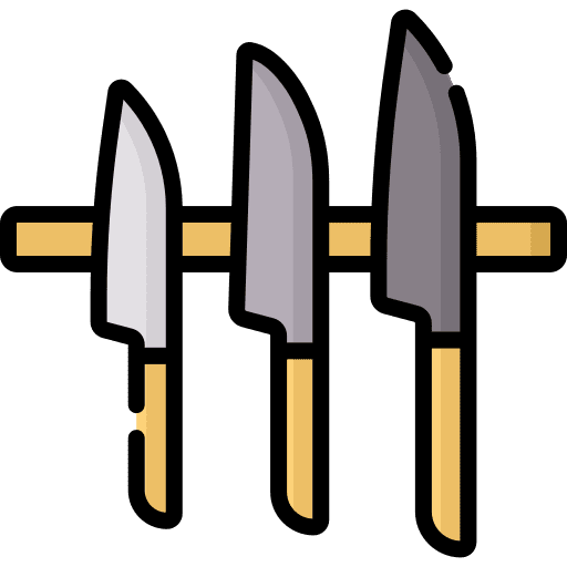 Knives knife kitchenware food and restaurant icon