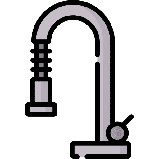 Water tap water system faucet industry icon