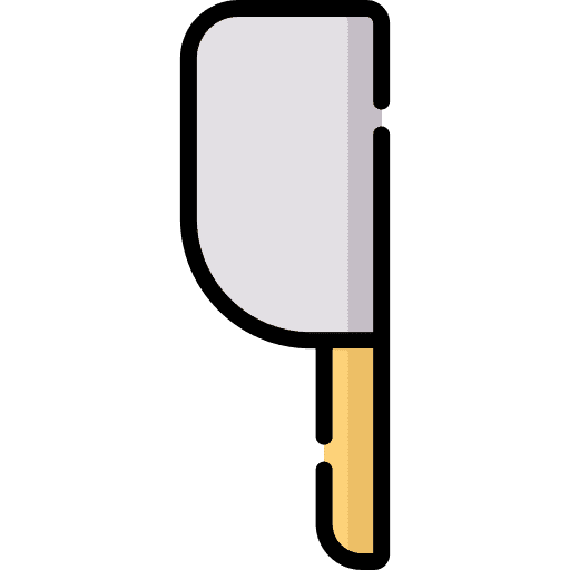 Knife cutlery cut knife icon