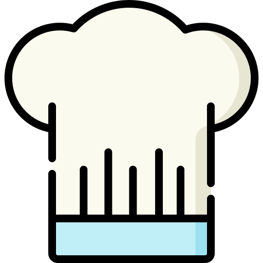 Chef hat cooker food chef hat icon