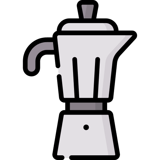 Coffee pot coffee shop machine italian icon