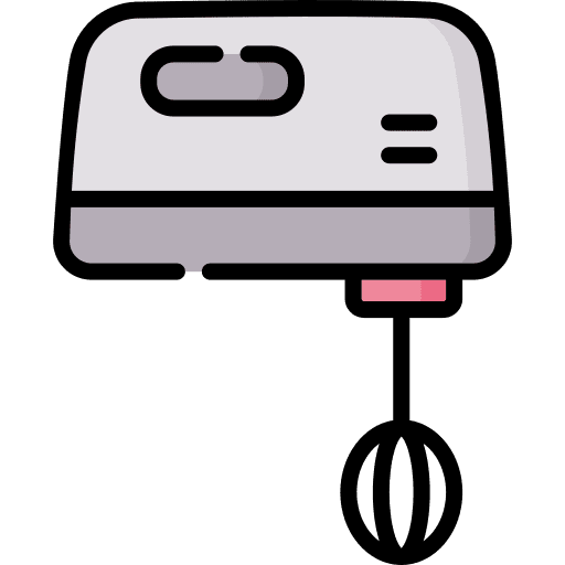 Mixer kitchenware equipment food and restaurant icon