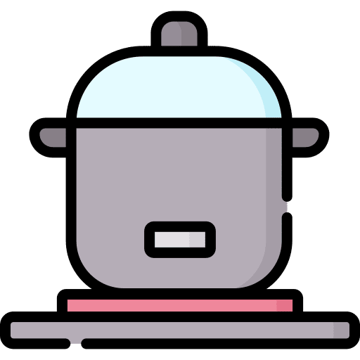 Pot boil boiling kitchenware icon