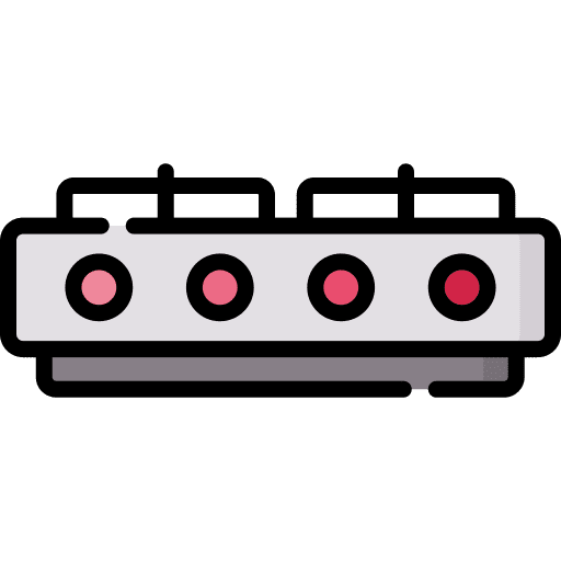 Stove kitchenware stove electronics icon