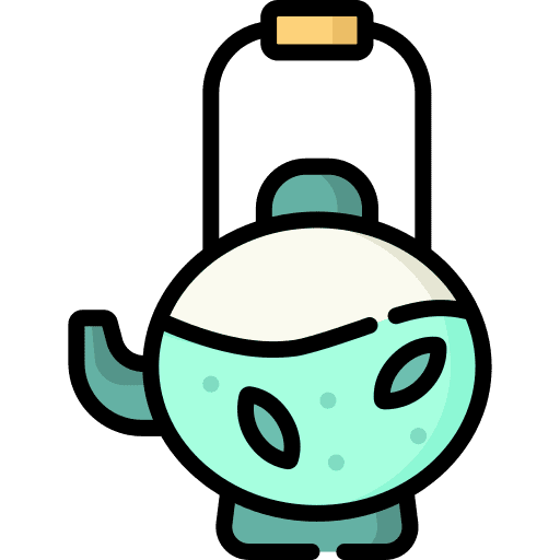 Teapot drinking pot kettle icon