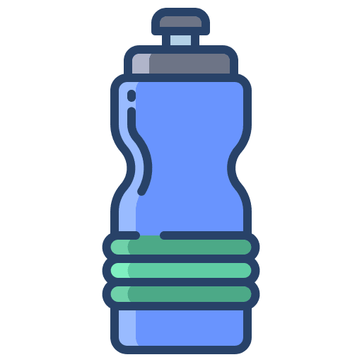 Water bottle bottle equipment food and restaurant icon