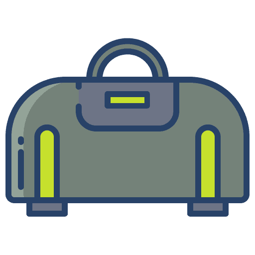 Bag sport bag bag equipment icon