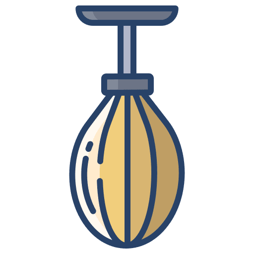 Speed bag bag sand bag punches icon