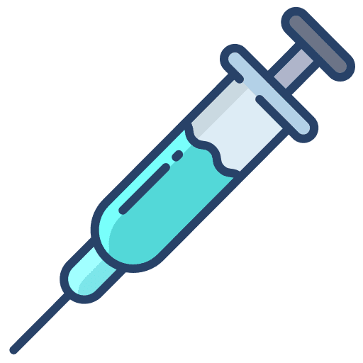 Syringe healthcare and medical doctor syringes icon