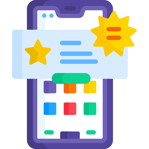 Mobile app marketing communications mobile app icon