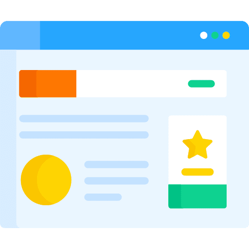 Website ads advertising internet icon