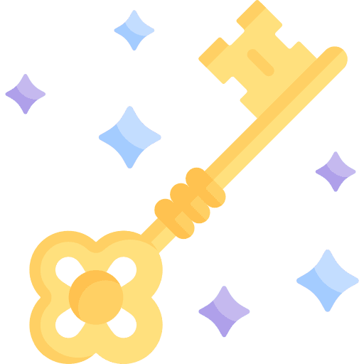 Key key magical legend icon