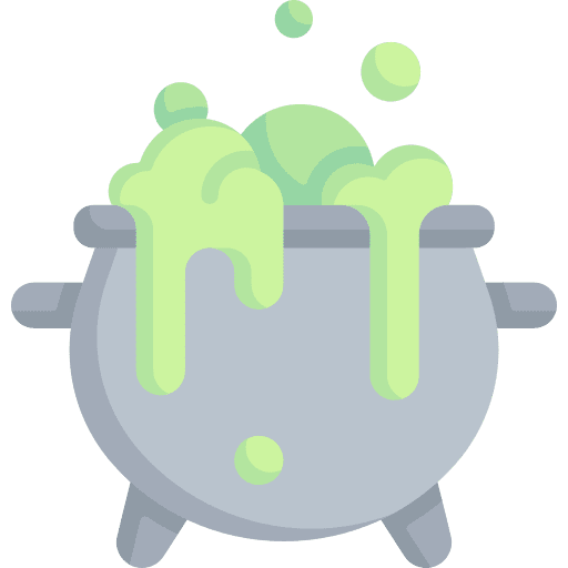 Cauldron cook dangerous furnace icon