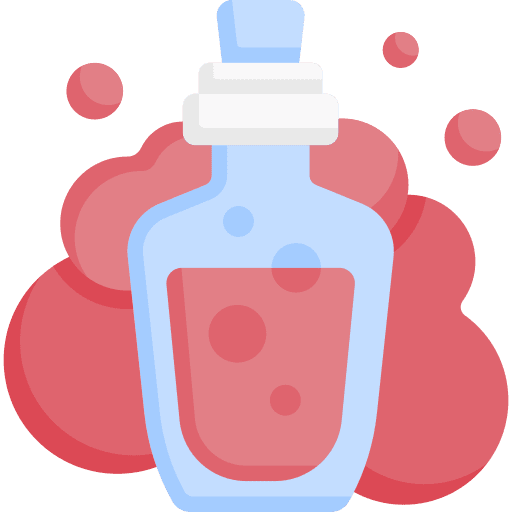Poison flask halloween bottle icon