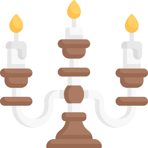 Candles candles flame candlestick icon