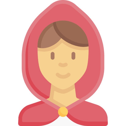 Little red riding hood fantasy cultures people icon