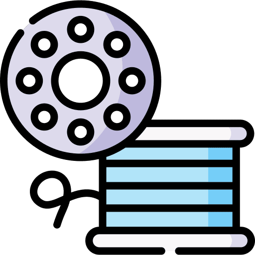 Bobbin thread spool tailor handcraft icon