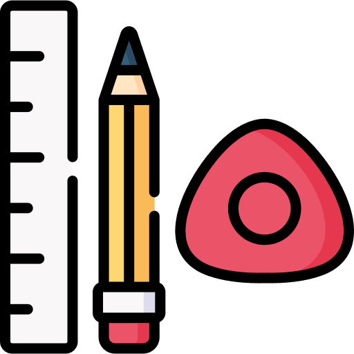 Tool tailor pencil chalk icon