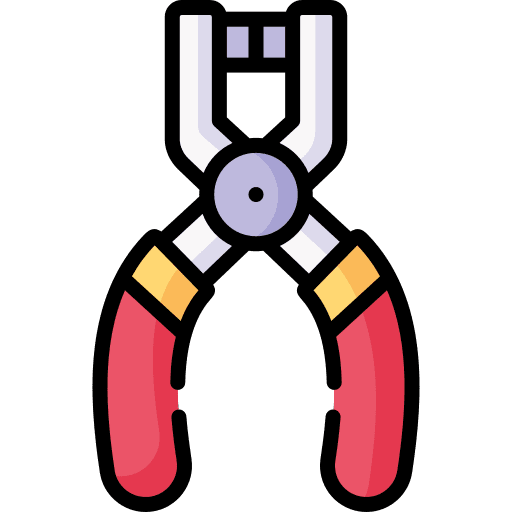 Eyelet tool hobbies and free time handcraft icon