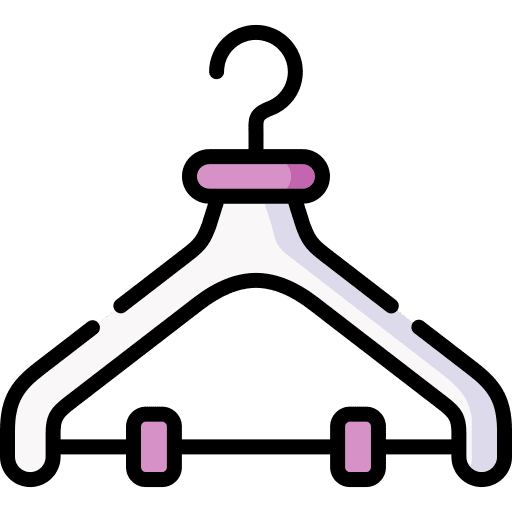 Hanger wardrobe clothing tool icon