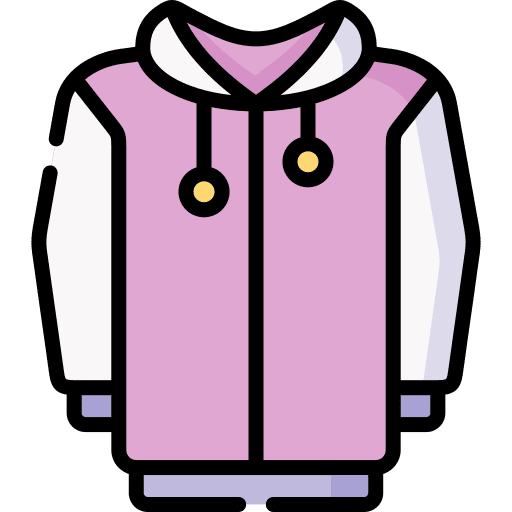 Jacket garment fashion clothing icon