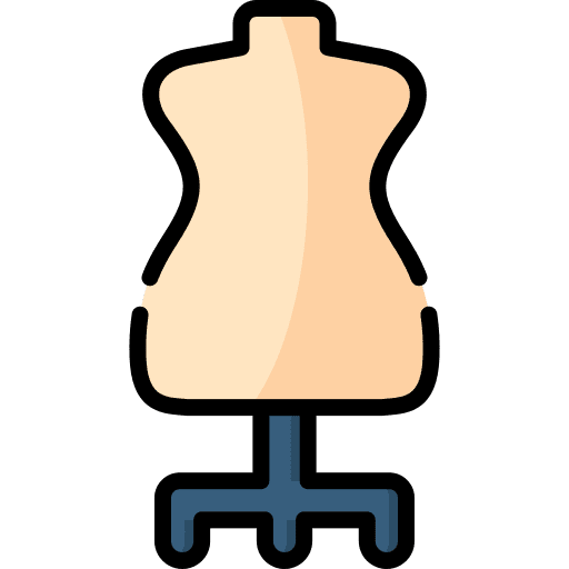 Mannequin tailor art and design fashion design icon