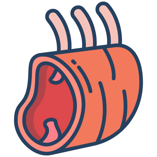 Meat steak meat raw icon