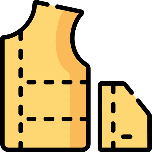 Sewing pattern sewing handcraft icon