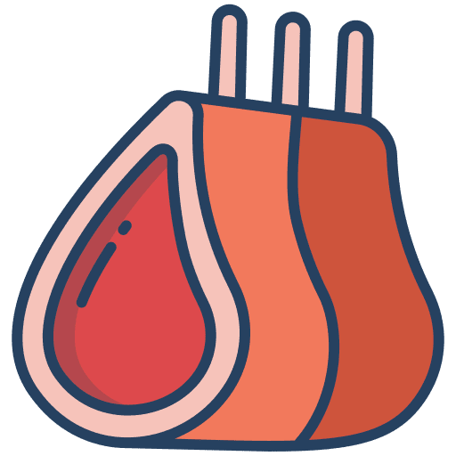 Meat fresh meat beef icon