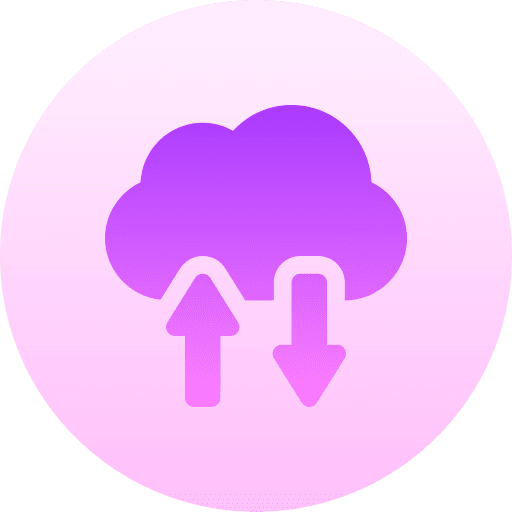 Cloud seo air online icon