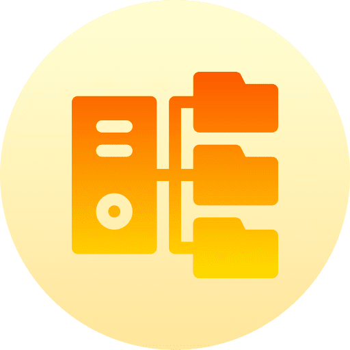 Folder folder data storage ui icon