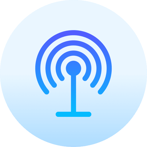Hotspot wifi electronics interface icon
