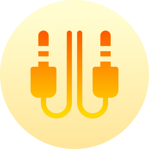 Audio jack audio audio jack connector icon