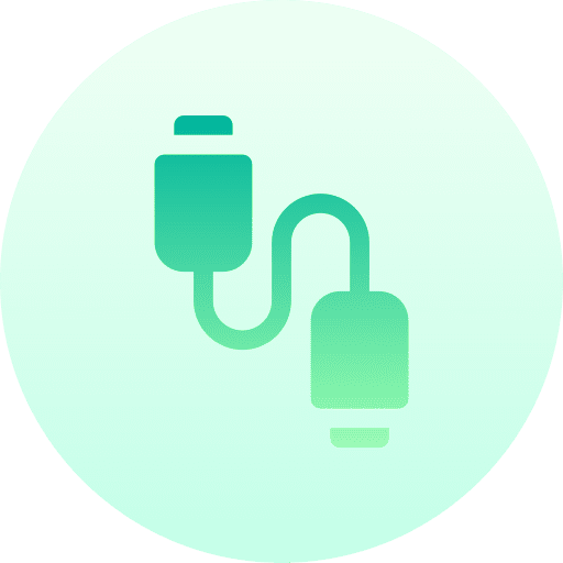 Cable lan connection computer icon