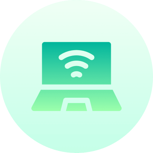 Laptop screen technology laptop icon