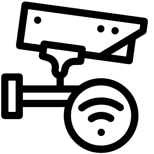 Cctv camera security wifi electronics icon