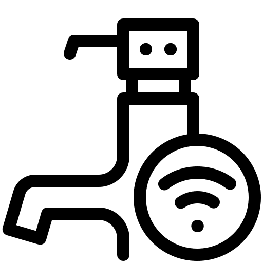 Tap wifi smarthouse water faucet icon